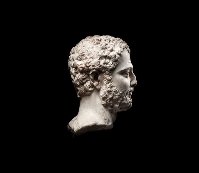 Portrait Bust of a Bearded Male | MasterArt